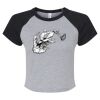 Women's Micro Rib Raglan Baby Tee Thumbnail