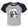 Women's Micro Rib Raglan Baby Tee Thumbnail