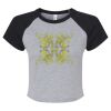 Women's Micro Rib Raglan Baby Tee Thumbnail