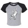 Women's Micro Rib Raglan Baby Tee Thumbnail