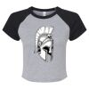 Women's Micro Rib Raglan Baby Tee Thumbnail