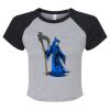 Women's Micro Rib Raglan Baby Tee Thumbnail