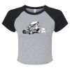 Women's Micro Rib Raglan Baby Tee Thumbnail