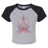 Women's Micro Rib Raglan Baby Tee Thumbnail