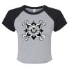 Women's Micro Rib Raglan Baby Tee Thumbnail