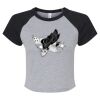 Women's Micro Rib Raglan Baby Tee Thumbnail