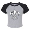 Women's Micro Rib Raglan Baby Tee Thumbnail