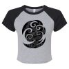 Women's Micro Rib Raglan Baby Tee Thumbnail