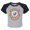 Women's Micro Rib Raglan Baby Tee Thumbnail