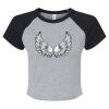 Women's Micro Rib Raglan Baby Tee Thumbnail