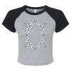 Women's Micro Rib Raglan Baby Tee Thumbnail