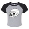Women's Micro Rib Raglan Baby Tee Thumbnail