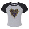 Women's Micro Rib Raglan Baby Tee Thumbnail