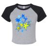 Women's Micro Rib Raglan Baby Tee Thumbnail
