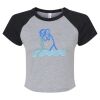 Women's Micro Rib Raglan Baby Tee Thumbnail