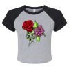 Women's Micro Rib Raglan Baby Tee Thumbnail