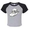 Women's Micro Rib Raglan Baby Tee Thumbnail