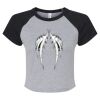 Women's Micro Rib Raglan Baby Tee Thumbnail