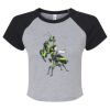 Women's Micro Rib Raglan Baby Tee Thumbnail