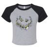 Women's Micro Rib Raglan Baby Tee Thumbnail