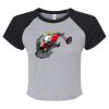 Women's Micro Rib Raglan Baby Tee Thumbnail
