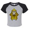 Women's Micro Rib Raglan Baby Tee Thumbnail