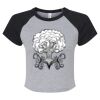 Women's Micro Rib Raglan Baby Tee Thumbnail