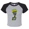 Women's Micro Rib Raglan Baby Tee Thumbnail