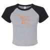 Women's Micro Rib Raglan Baby Tee Thumbnail