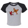 Women's Micro Rib Raglan Baby Tee Thumbnail