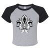 Women's Micro Rib Raglan Baby Tee Thumbnail