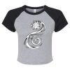 Women's Micro Rib Raglan Baby Tee Thumbnail