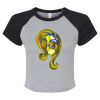 Women's Micro Rib Raglan Baby Tee Thumbnail