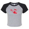 Women's Micro Rib Raglan Baby Tee Thumbnail