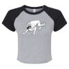 Women's Micro Rib Raglan Baby Tee Thumbnail