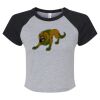 Women's Micro Rib Raglan Baby Tee Thumbnail