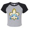 Women's Micro Rib Raglan Baby Tee Thumbnail