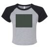 Women's Micro Rib Raglan Baby Tee Thumbnail