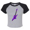 Women's Micro Rib Raglan Baby Tee Thumbnail