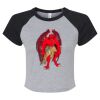 Women's Micro Rib Raglan Baby Tee Thumbnail