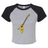 Women's Micro Rib Raglan Baby Tee Thumbnail