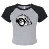 Women's Micro Rib Raglan Baby Tee Thumbnail