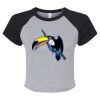 Women's Micro Rib Raglan Baby Tee Thumbnail