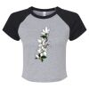 Women's Micro Rib Raglan Baby Tee Thumbnail