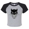 Women's Micro Rib Raglan Baby Tee Thumbnail