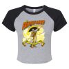 Women's Micro Rib Raglan Baby Tee Thumbnail