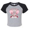 Women's Micro Rib Raglan Baby Tee Thumbnail