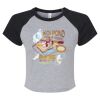 Women's Micro Rib Raglan Baby Tee Thumbnail