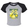 Women's Micro Rib Raglan Baby Tee Thumbnail