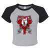 Women's Micro Rib Raglan Baby Tee Thumbnail